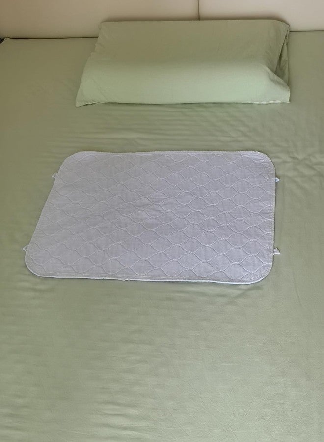 Careboree 3 Pack Cotton Top Quilted Chair Pad Washable Waterproof Extra Absorbent Reusable Children and Pet Pads Small(18" x 24") - Image 5
